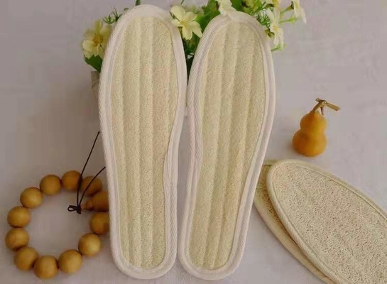 Hot Sale All Natural Organic Green Insole Sweat-Absorbing Deodorant Loofah Insole