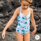 Wholesale Private Label OEM Manufacturer Charlotte One-Piece Little Girl Swimwear
