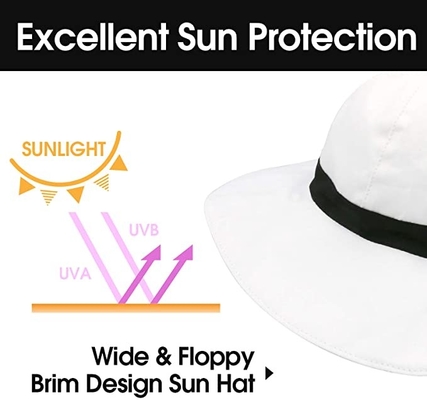 Ins Baby Girl Sun Hat Summer Baby Hats UPF 50+Toddler Sun Hat Infant With Private Label Wide Brim Bucket Hat