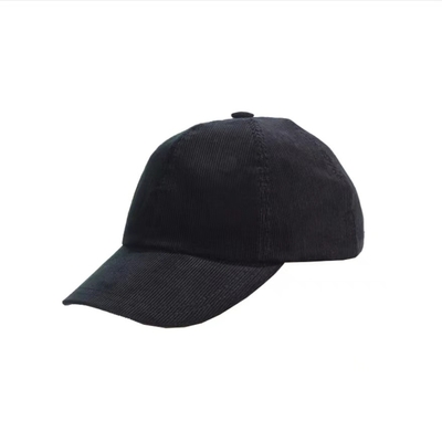 Hot Sale Wholesale Solid Color 6 Panel Curved Brim Washed Cotton Breathable Baseball Cap