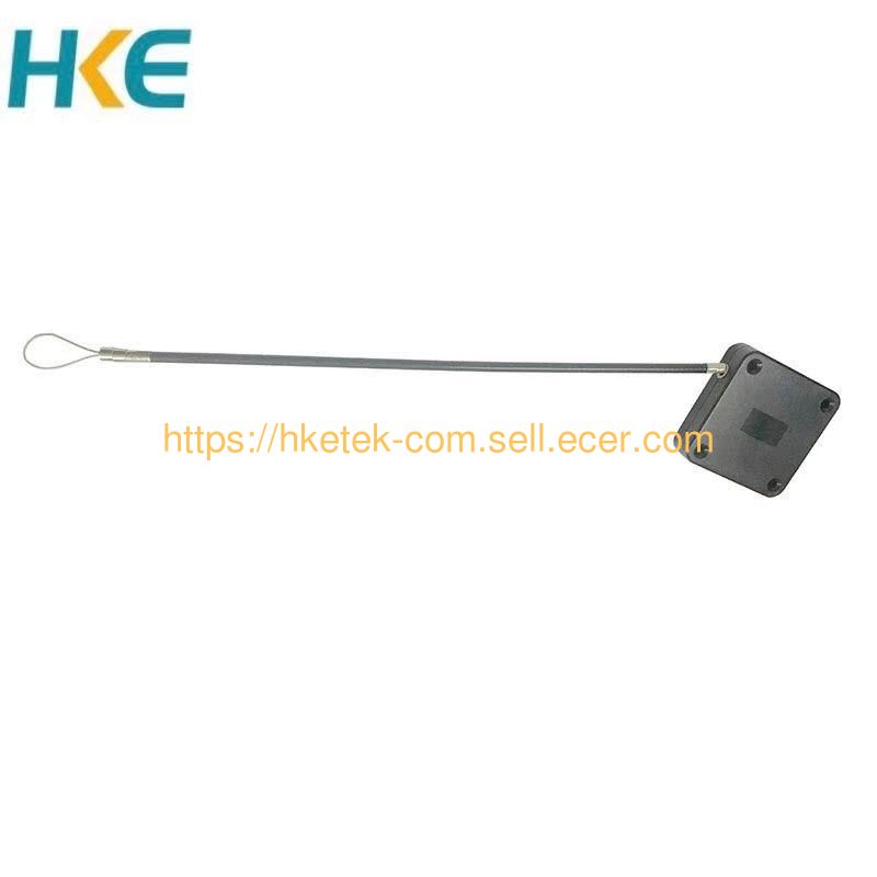 Factory Supply ABS Plastic Retractable Anti-theft Pull Box for Retail Display Security Tether Recoiled