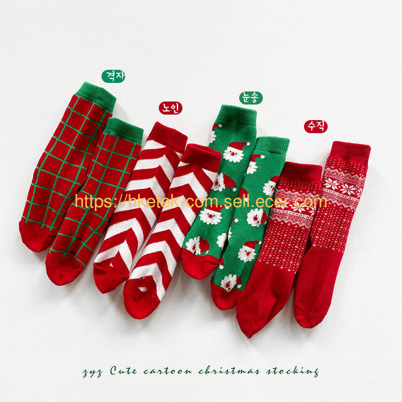 Wholesale Cheap Top Sale Winter 90% Cotton Funny Socks Christmas Gift Socks For KIDS