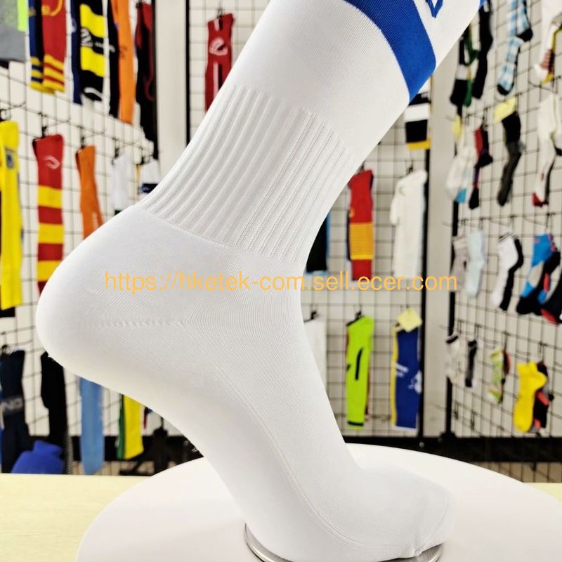 Summer Custom Logo China Make Over Knee Stocking Cheap Polyester Football Socks