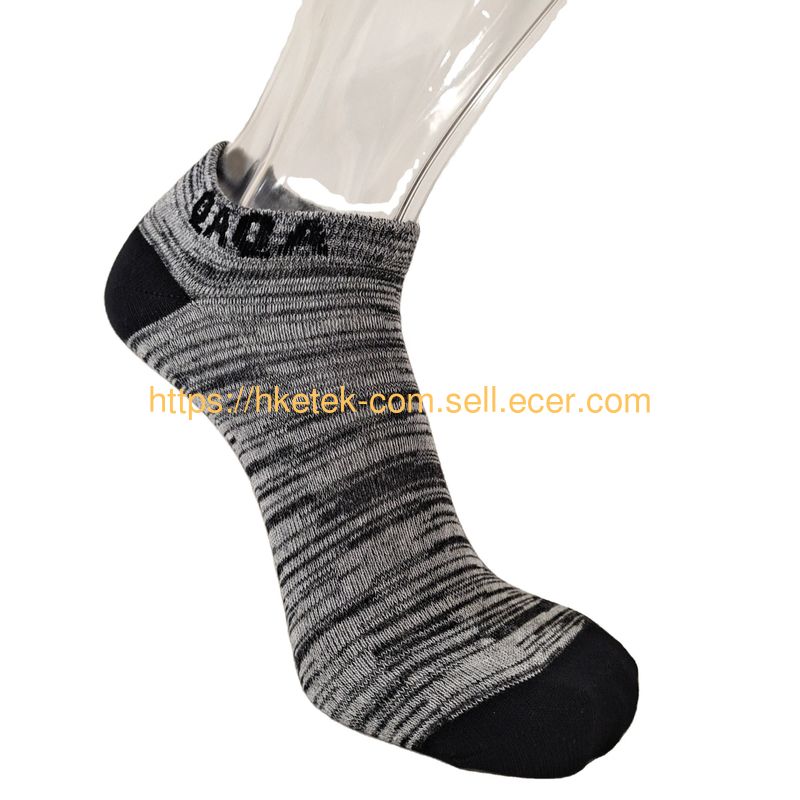 Hot Sale Unisex Ankle Socks New Style Gray Color Suitable All Ages Sport Socks