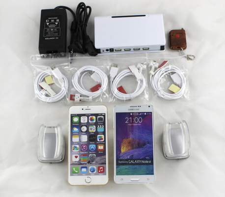 Hot Sale 4 Port Usb Anti-theft Alarm Controller Device for Cell Phone and Tablet PC